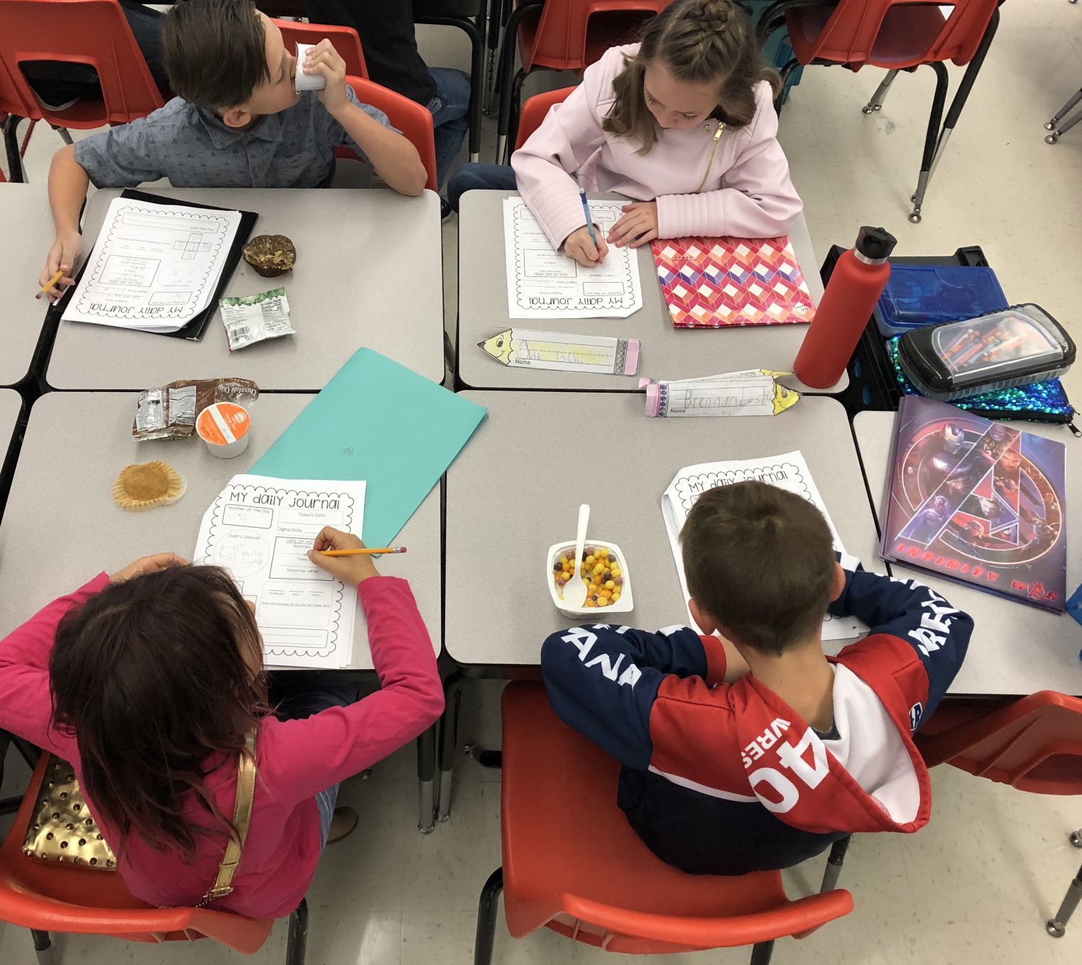 "Breakfast in the Classroom" program
